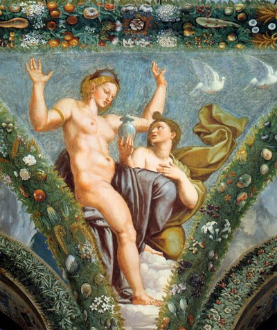 Venus and Psyche by Raffaello Sanzio Raphael